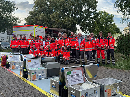 SEG Hardt übt Erstversorgung: Auch das DRK Eggenstein-Leopoldshafen ist dabei SEG Hardt übt Erstversorgung: Auch das DRK Eggenstein-Leopoldshafen ist dabei